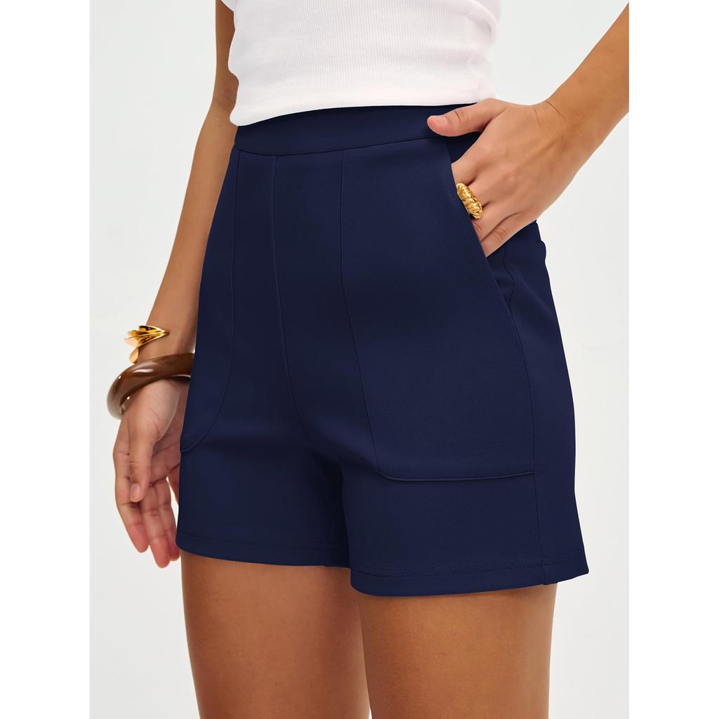 Summer Shorts For Women Casual High Waist Wide Leg Shorts