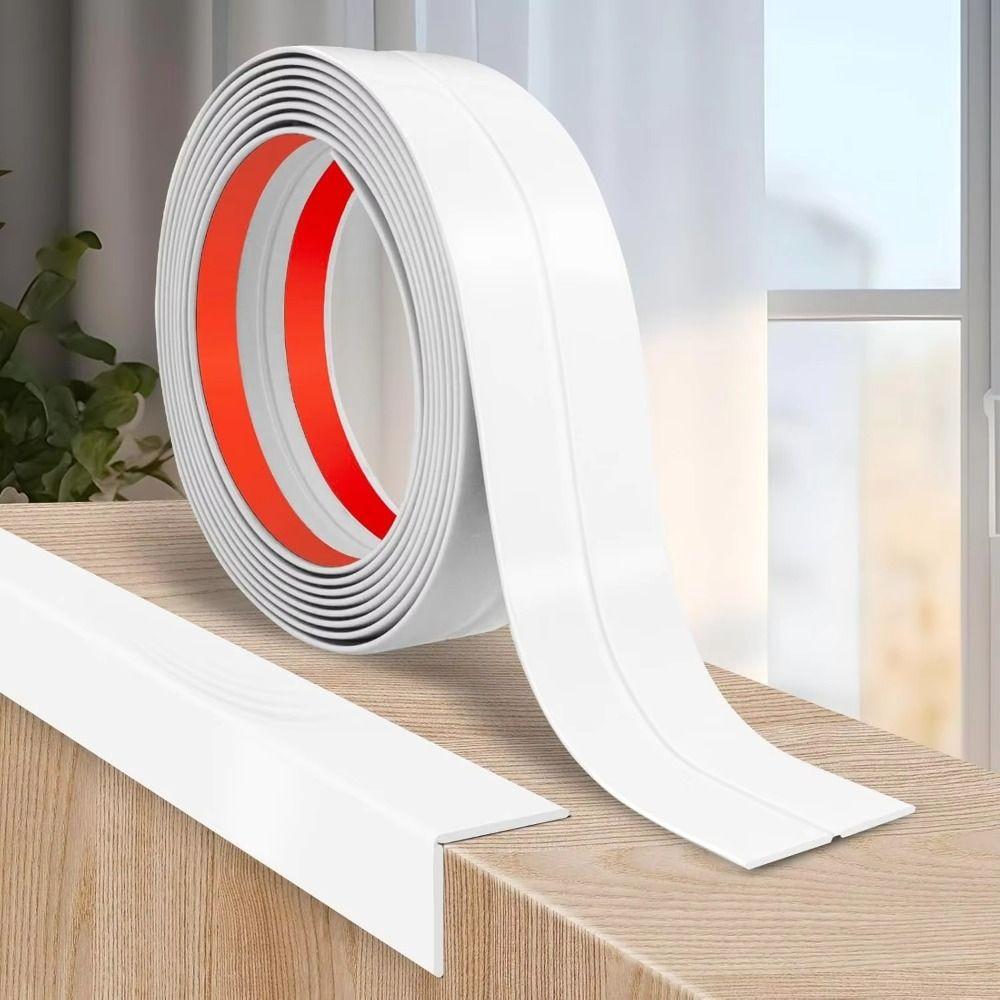 2cmx2m Size Peel and Stick Wall Trim Flexible Material Wall Corner Protector Furniture Protection