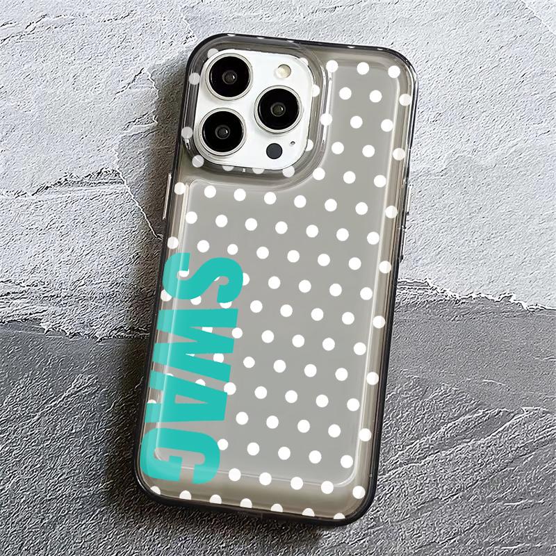 Leopard Print Polka Dots Swag Phone Case For IPhone 17 17Air 11 12 13 14 15 16 17 Pro Max 16 15 14 Plus Cover Funda Bumber Coque