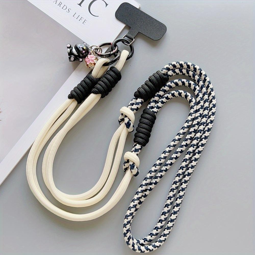 [Ls] Lanyard Crossbody Side Carry Multifunctional Strap Cute Pendant Fashion Outdoor Travel Camera Anti-Lost Chain