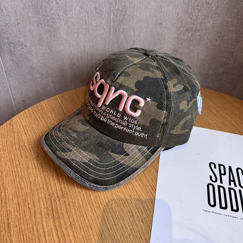 Уличная бейсболка с вышитыми буквами для подростков и взрослых зелёный