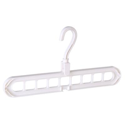 1Pc 9 Gat Huishoudelijke Opslag Kleerhanger Opvouwbare Hanger 360 Graden Rotatie Magische Hanger
