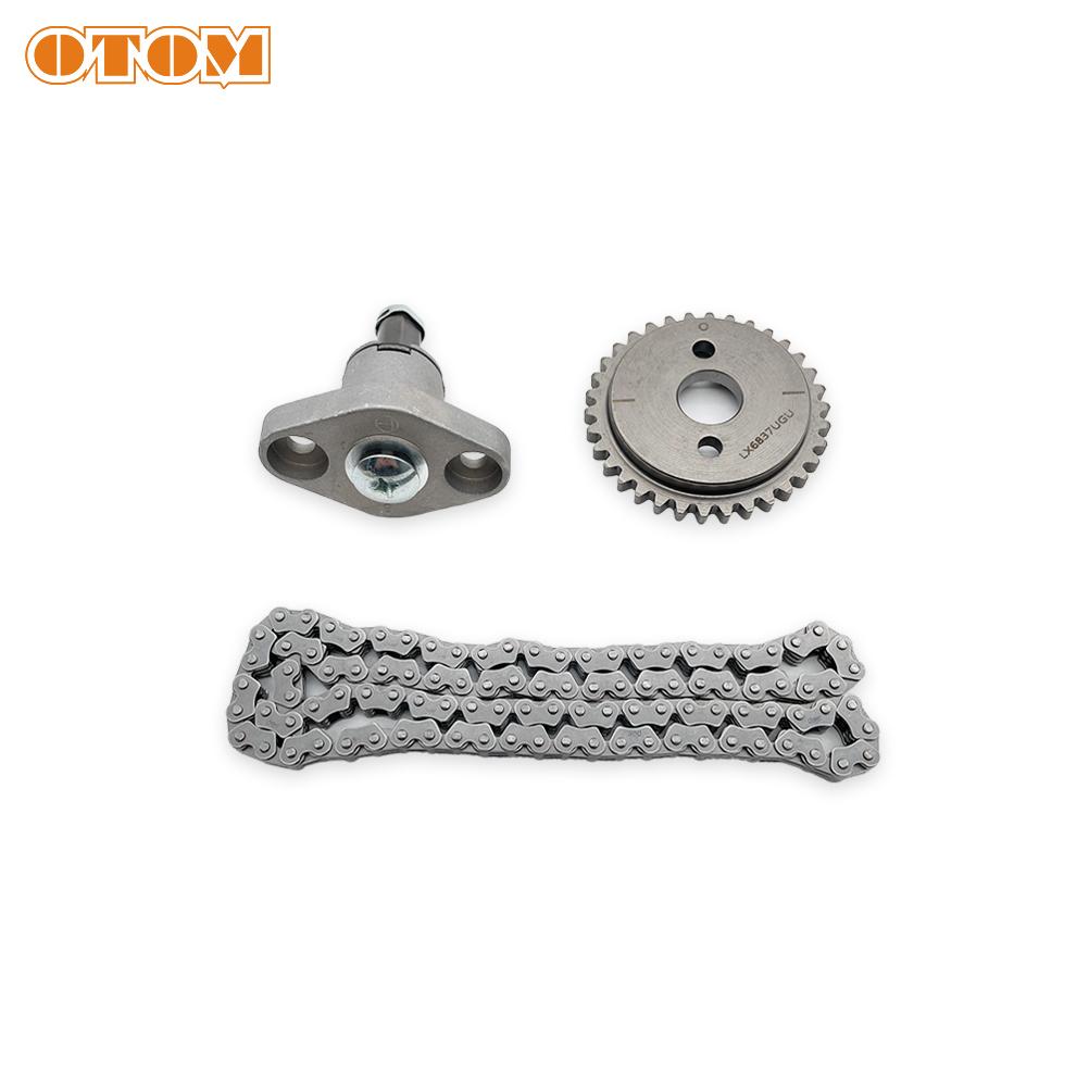 For YB300H YB250R Motorcycle Accessories Timing Chain Tensioner Camshaft Sprocket LONCIN Engine KEWS HENGJIAN Timing Parts