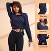 2020 Women's Loose Slimming Quick-Dry Plus Size Sports Cover-Up Running T-Shirt Yoga Top