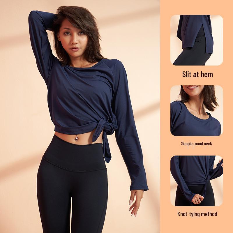 2020 Women's Loose Slimming Quick-Dry Plus Size Sports Cover-Up Running T-Shirt Yoga Top