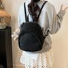 Niche Design Student Bag Women's New Fashion Popular Small Backpack Versatile Simple Backpack