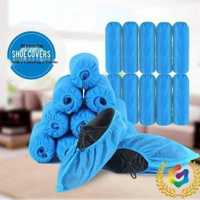 Extra Large Non-Woven Disposable Shoe Covers for Adults and Children