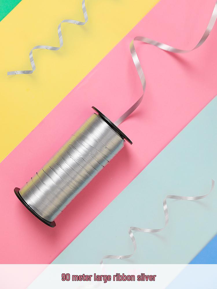 Украшение лентами гелиевых шаров для свадеб и мероприятий