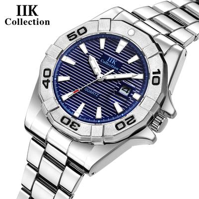 IIK Men's Watch Waterproof Calendar Multi-function Watch Wrist Watch for Men