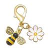 Portachiavi Versatile Girasole Perfetto Per Borse Chiavi O Oggetti Personali In Artigianato di Resina
