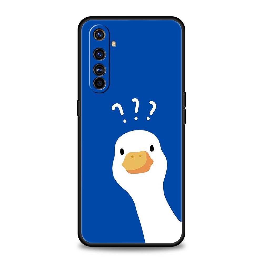 

Phone Case For Realme 12 11 10 9 8 5G 7 6 GT5 GT3 GT2 Pro Plus C21 C11 C25 C35 For Realme GT Neo 2 3 3T 5 Cover Duck Art Realme 9Pro Plus