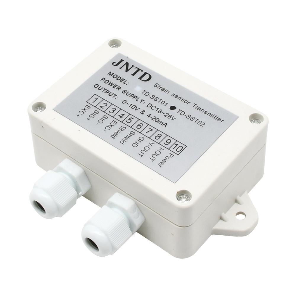 0-5V 0-10V 4-20mA Load Cell Sensor Amplifier Transmitter Strain Gauge Sensor Weigh Transmitter Amplifier Sensitivity 1.5-2.1MV/V