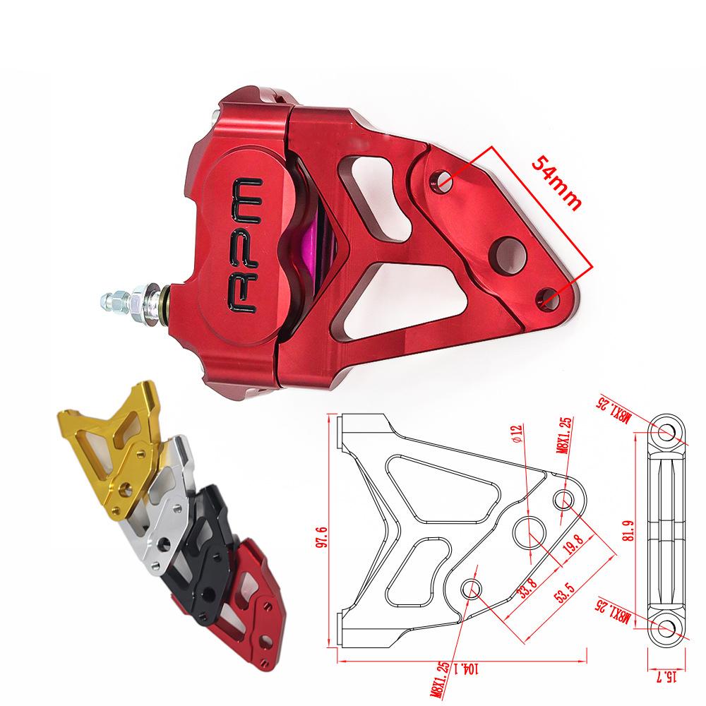 Motorcycle Brake Caliper Bracket Support Adapter For Fastace Front Shock Absorber 200mm 220mm 82mm Rpm Adelin Frando