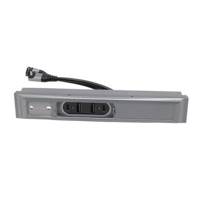 Car Usb Hub 4 Ports Center Console Usb C Charger with 27W PD Charging Replacement for Tesla Model Y