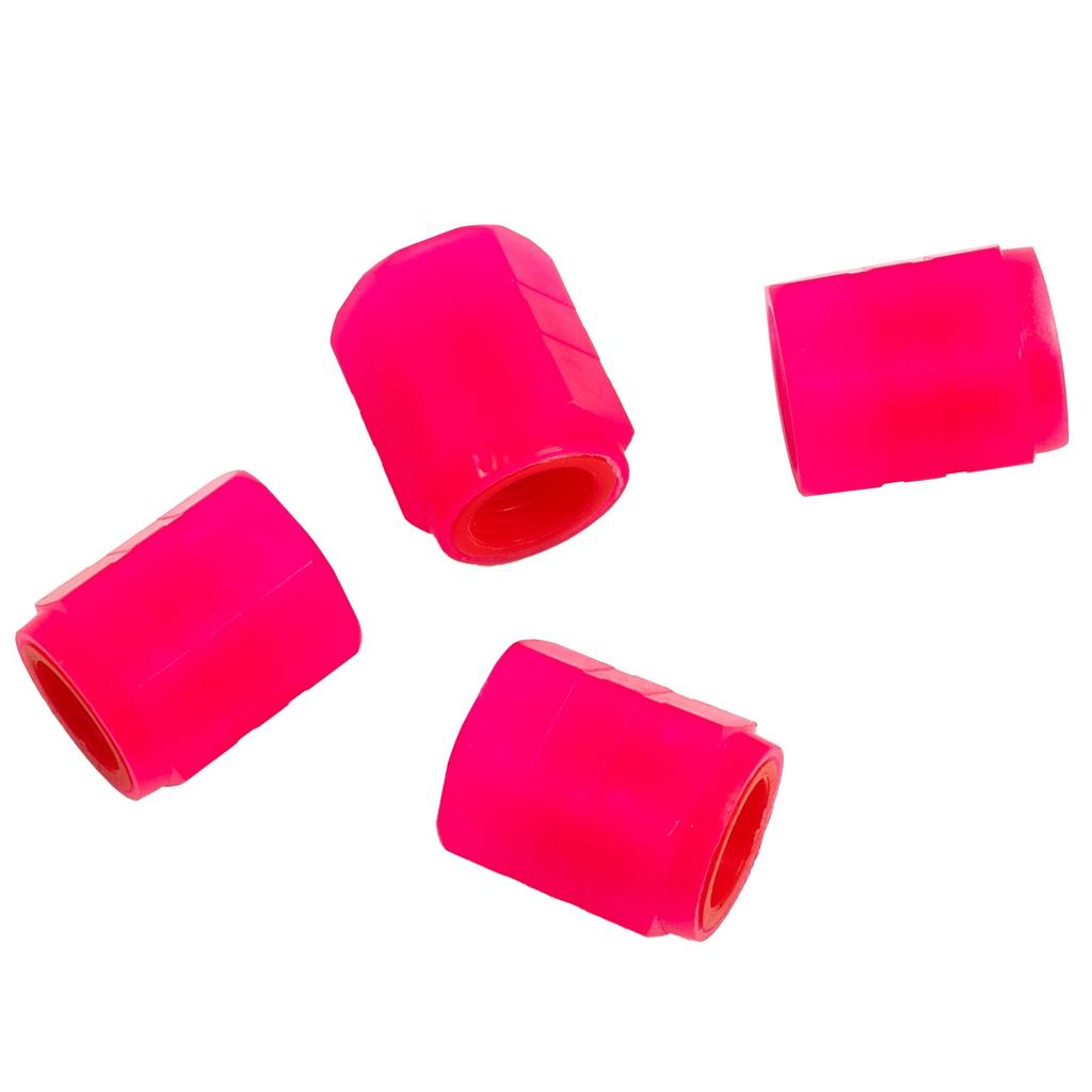 Protect Tire Valve Tip Car Tire Valve Cap Car Accessories Pink Waterproof