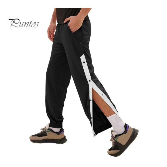 

Мужские повседневные брюки, свободные боковые карманы, эластичный пояс, застежка на пуговицы сбоку, однотонные спортивные штаны для занятий спортом и пляжного отдыха, длинные брюки L чёрный