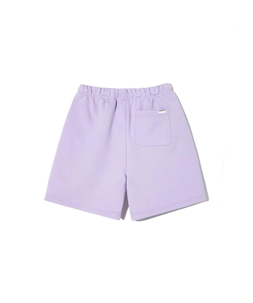 Neikideuniseu Club Logo Sweat Shorts Lavender