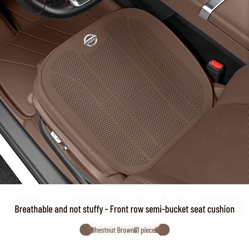 Nissan Seat Covers for Tiida, Sylphy, Teana, Bluebird, Kicks, Qashqai, Murano, and X-Trail - Ultra-Thin for All Seasons