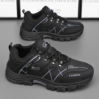 2025 Spring New Men's Sports Shoes Waterproof and Non-slip Sports Tooling Shoes Mountaineering Shoes Construction Site Work Wear-resistant Shoes