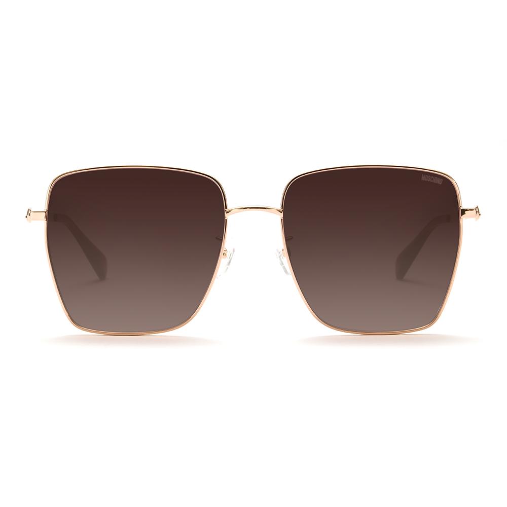 Moschino Sunglasses Metal Large Frame Square Women sunglasses MOS-110/F/S