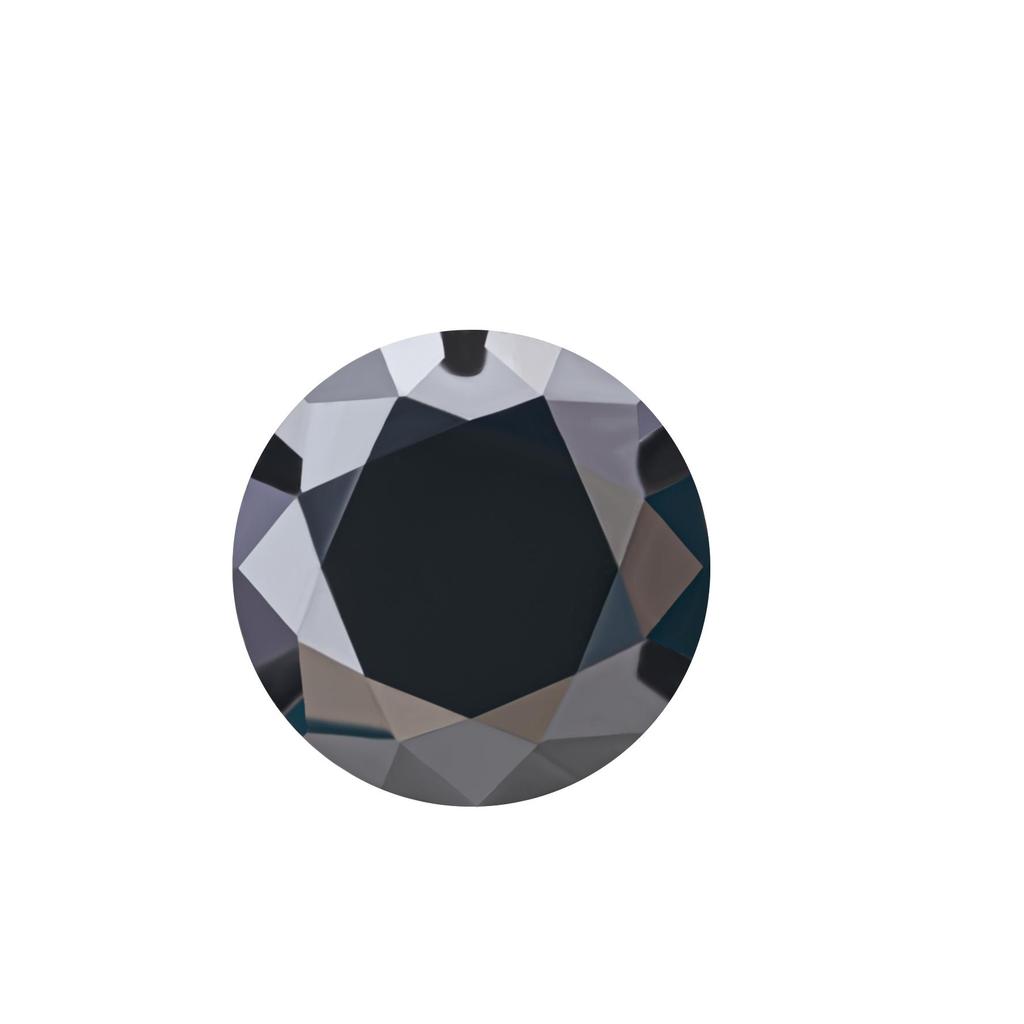 Fancy Color Moissanite Loose Stone D VVS1 Round Cut Gemstone