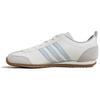 Adidas VS JOG 2.0 Abriebfest Niedrig geschnittene Freizeitschuhe Unisex Weiße Blaue Sneaker JS4462