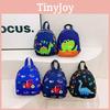 Dinosaur Kindergarten Print Backpack Breathable Lightweight School Bag For Girls