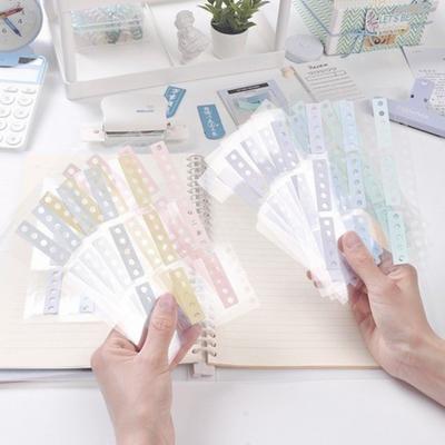 For DIY Notebook Diary Binding Hook Stickers Self-adhesive Notebook Extension Sticker