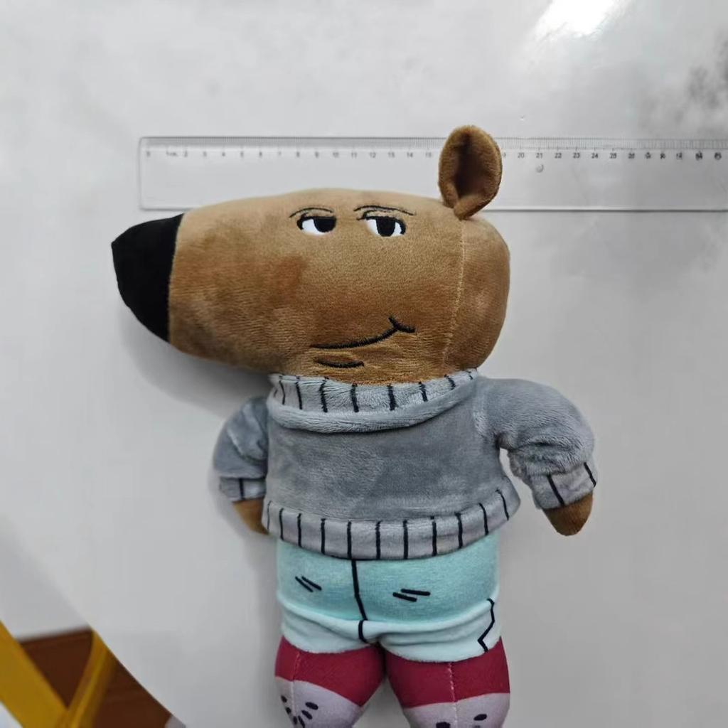 New Chill Guy Doll Plush Toys 33cm Chill Guy Doll Anime Figure Plush Toys I’M Just A Chill Guy Custom Toys Kids Christmas Gift