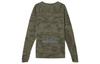 Nike T Shirts Men's Medium Olive Crew Neck Moderate Straight Fit FB8539-222