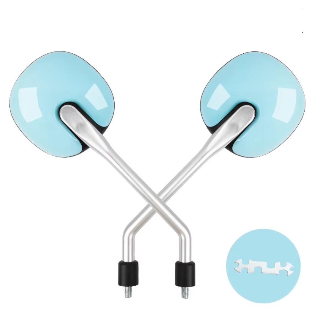 

Adjustable Car Rear View Mirror HD Glass Wide Angle Side Rear Mirrors Beginner синий