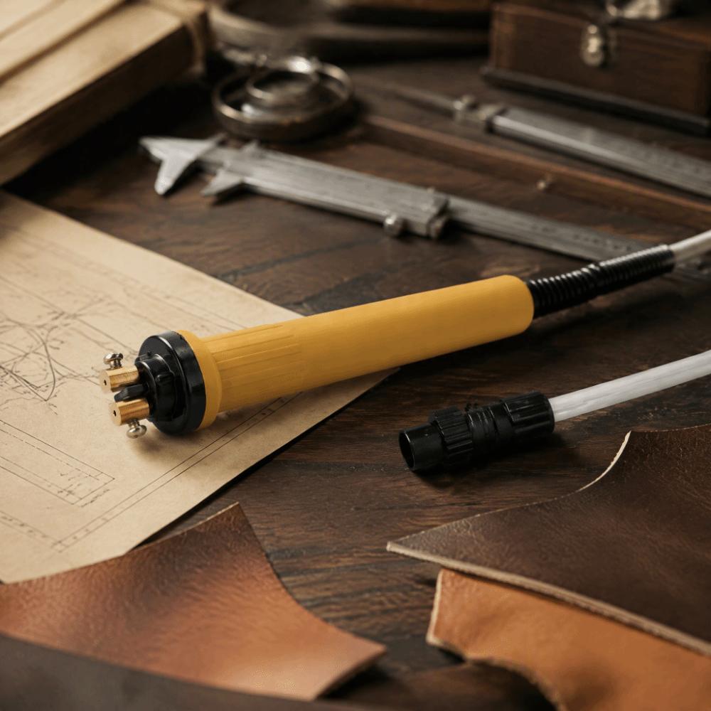 Anti-slip Grip Electric Soldering Iron Lightweight Pyrography Tool For Woodworking