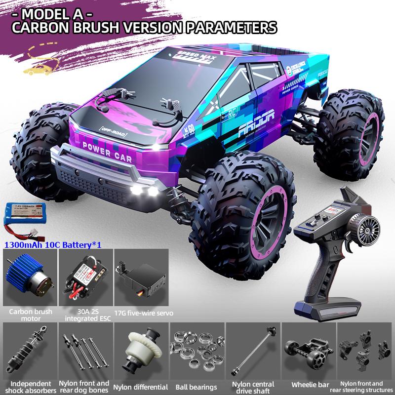

JJRC C8821 1:14 RC Car 70km/h Brushless 2.4G Remote Control Car 4WD Racing Car Off-road Drift 18mins Working RC Toy as Kids