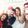 12pcs Prank Trick Funny Costume Mustache Visible Pirate Party Mustache Cosplay Fake Moustache  Gift