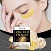 24K Gold Collagen Eye Patches Under Eye Masks for Dark Circle Eye Pad for Eye Bags Eye Gel for Puffy Eyes Hydrating Anti-Wrinkles Moisturizing-16pcs