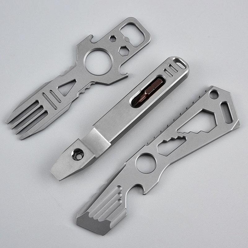 135mm Edelstahl Brecheisen Multifunktionsschraubendreher Hebelstange Nagelzieher Fensterbrecher Outdoor EDC Flaschenöffner Werkzeug