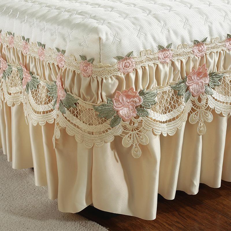 Sofa Cover Cover Fabric Anti-slip Cushion Princess Wind Sofa Cushion All-inclusive for All Seasons.