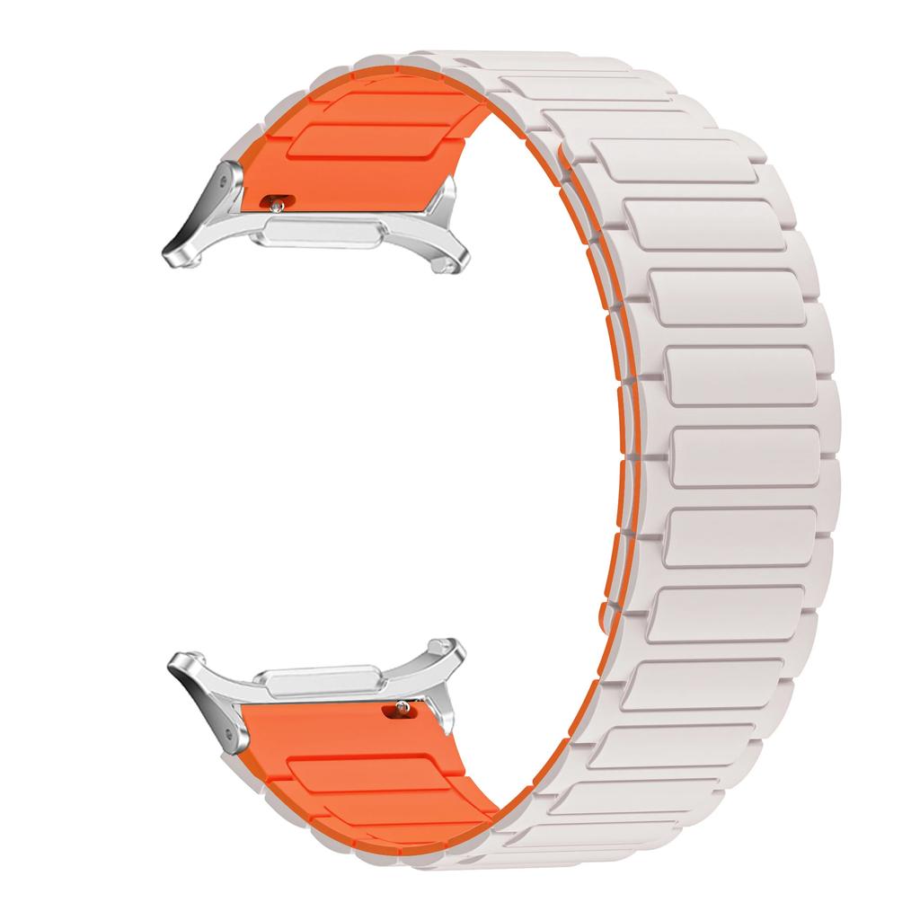 No Gaps Silicone Strap for Samsung Galaxy Watch 7 Ultra 47mm Quick Magnetic Band Sport Bracelet for Galaxy Watch Ultra Wristband