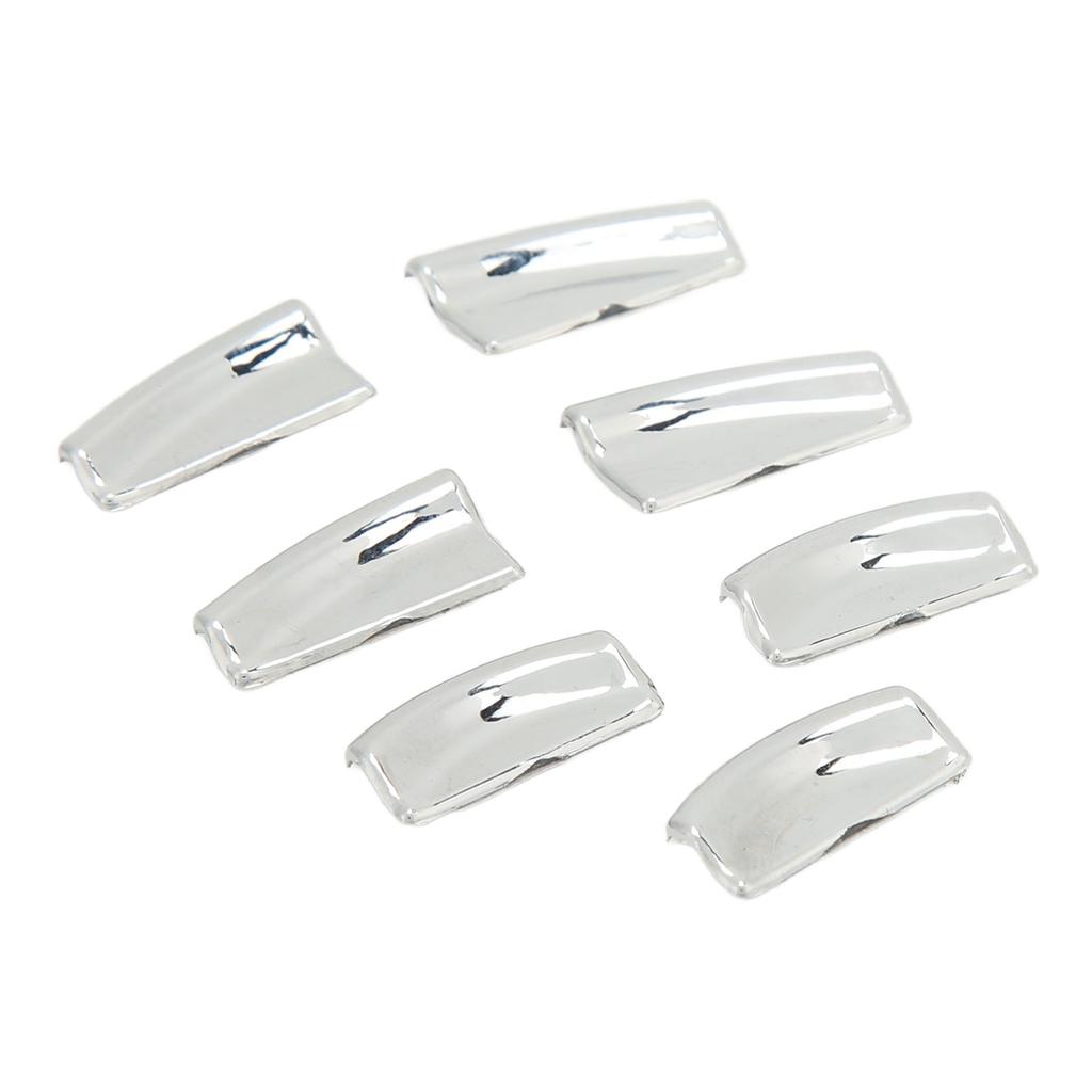 7pcs Window Lift Button Trim Sticker ABS Chrome Silver Replacement for Mercedes Benz A B C E CLA