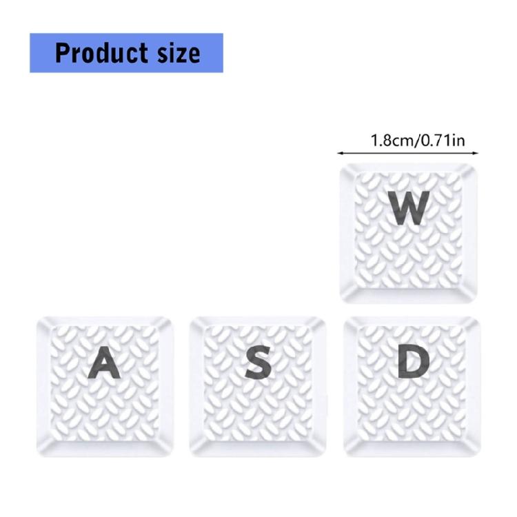 Textura Antideslizante Tapa de Tecla 4 Piezas Fibra de Carbono para G915/G813/G815/G913 TKL Keycaps de Perfil Bajo para Gamer