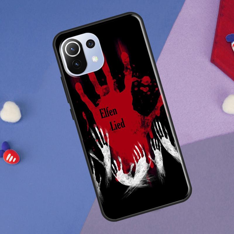 Bloody Hand Cover For Xiaomi 13 14 Ultra 11T 12T 13T 14T Pro POCO X7 Pro X3 X5 F3 F5 F6 M6 X6 Pro Case