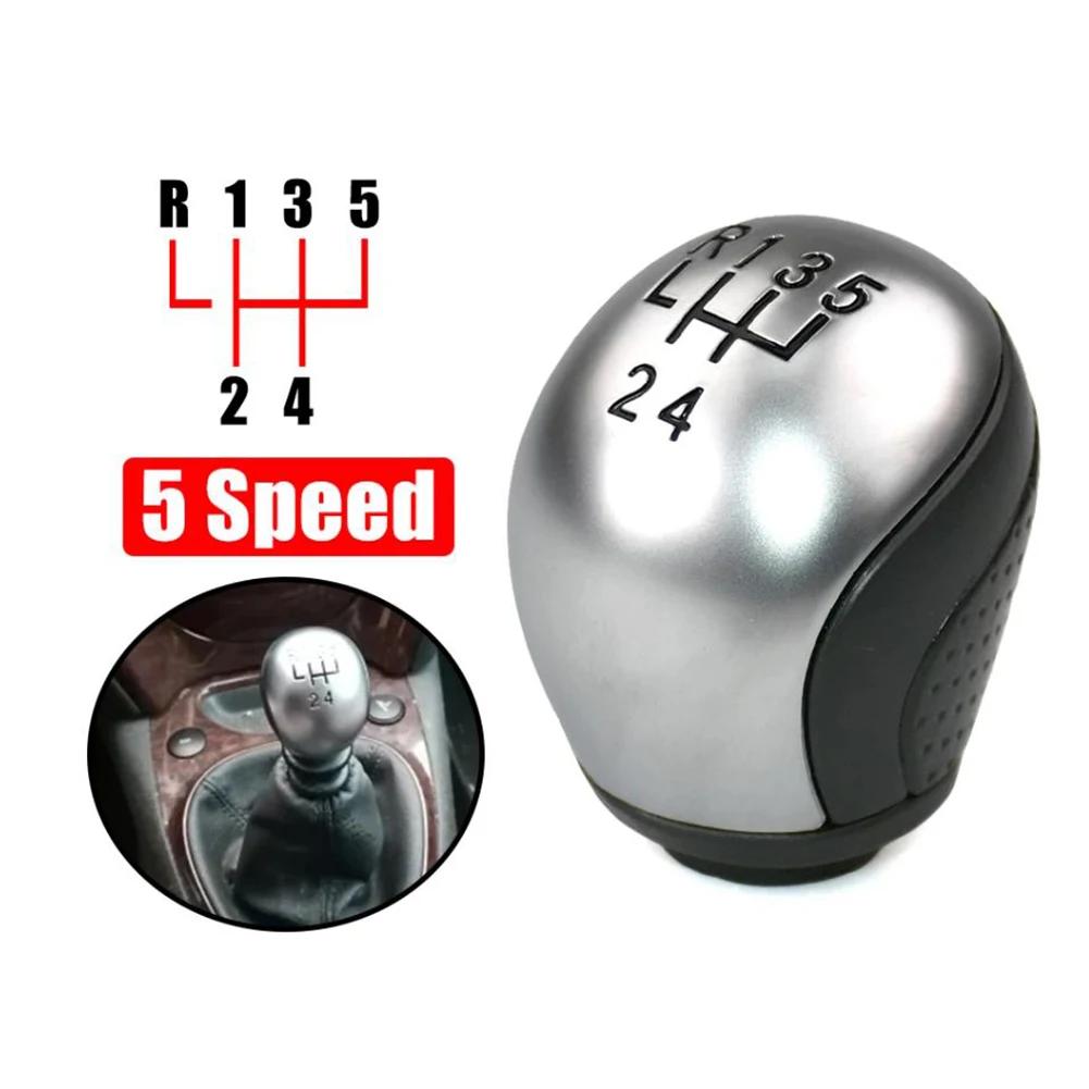 Car Accessories Auto Gear Shift Knob 5 6 Speed Interior Parts For C5 2001-2008 For 407 RCZ ABS Lever Ball
