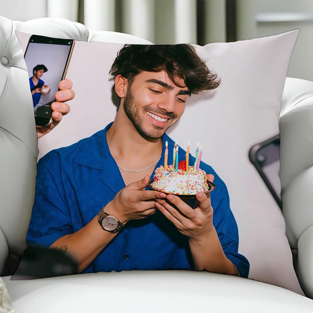 

Internet F-Fede V-Vigevani cushion cover Birthday Anniversary Gifts Double Sided Printed Zipper Cushion Cover Soft Skin Bedding 12x12Inch