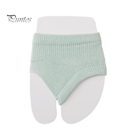 Solid Color Foot Covers Women Flip-Flop Socks, Cotton Open Toe Half Flip Flop Socks Thongs Liner for Flops Clogs Slides Seamless Fit