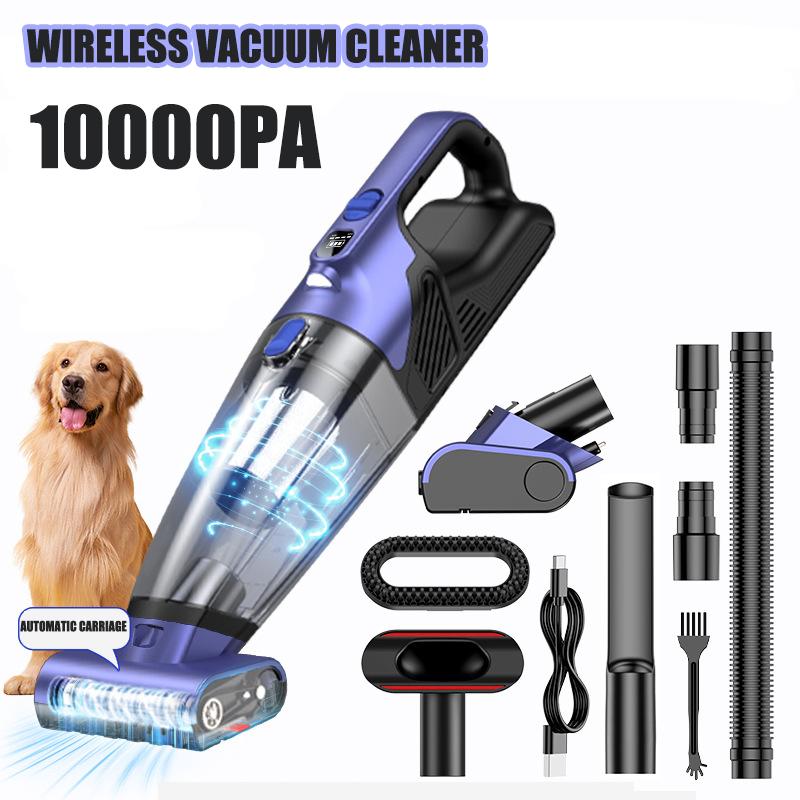 

10000PA Car Vacuum Cleaner Powerful Wireless Auto Vacuum Cleaner Strong Suction Handheld Wireless Vehicle Vacuum Cleaner for Car