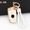 For Bmw E90 E60 E70 E87 3 5 6 Series M3 M5 X1 X5 X6 Z4 E71 E72 E88 E89 E91 E92 Fashion Tpu Car Key Case Cover Protector Keychain