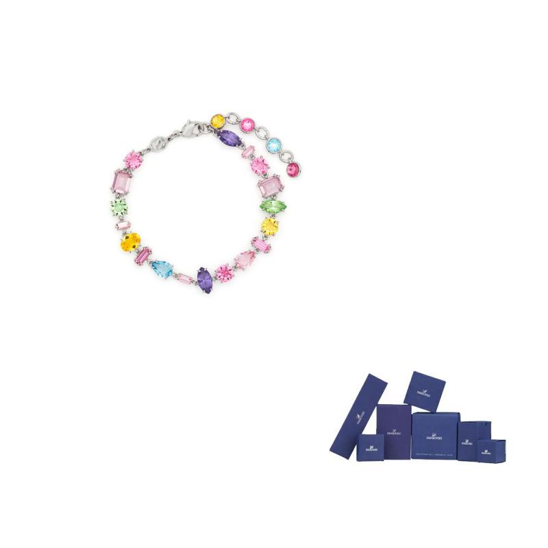 Swarovski Brass Crystal Bracelets Unisex
