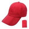 Folding sun hat spring and summer quick drying sunscreen fishing hat men's outdoor sunshade sports hat baseball cap