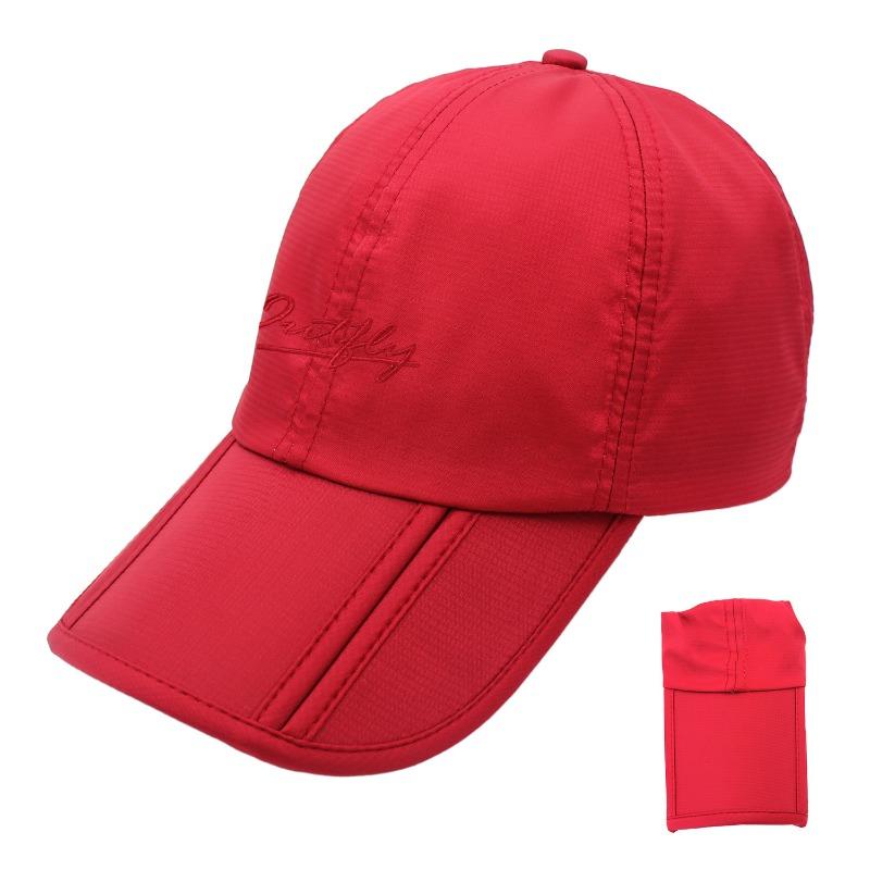 Folding sun hat spring and summer quick drying sunscreen fishing hat men's outdoor sunshade sports hat baseball cap