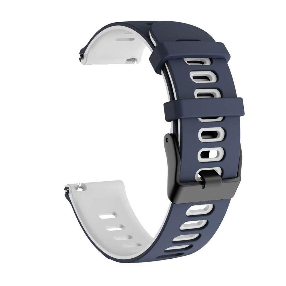 22mm 20mm Silicone Strap for Samsung Watch 7/6/5/4 Huawei Watch 5/4/3/GT6-5-4-3 Sport Bracelet Belt Amazfit Active 2/GTR/GTS